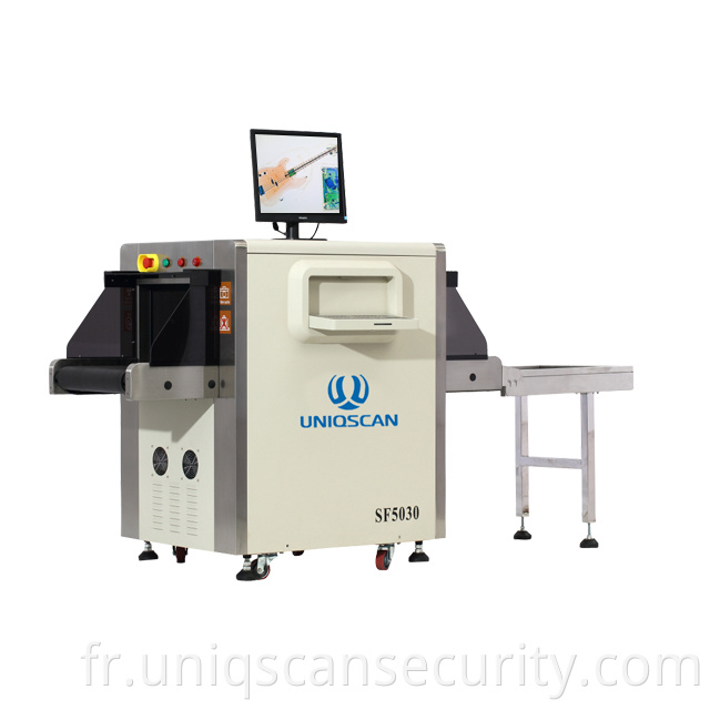 Scanner de bagages de métro/aéroport à rayons X Uniqscan 5030, machine de sécurité à rayons X de sécurité